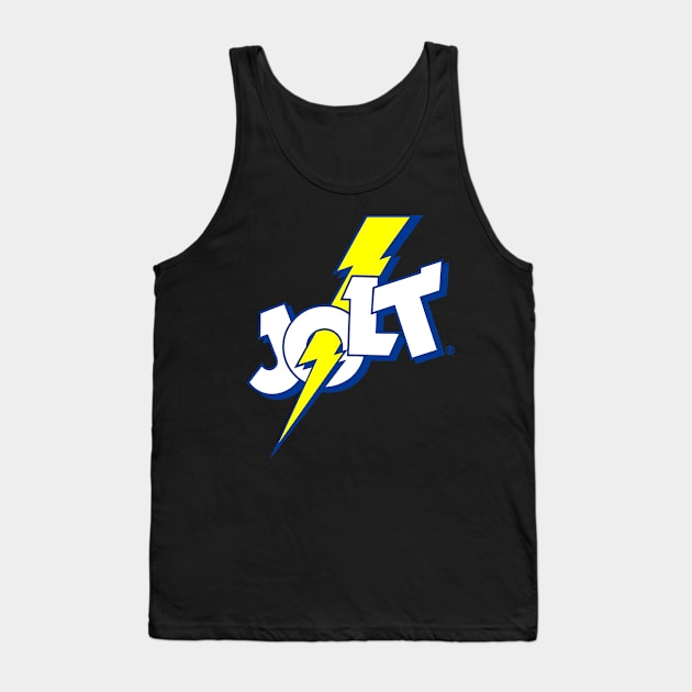 Jolt Cola Logo Tank Top by Sudburied